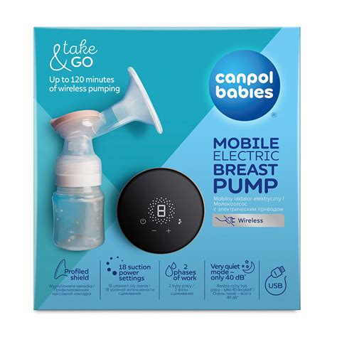 Молокоотсос Canpol Babies Take & Go мобильный, электрический (12/211 ...