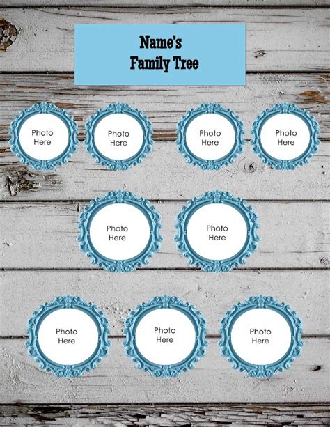 Free Family Tree Poster | Customize Online then Print at Home