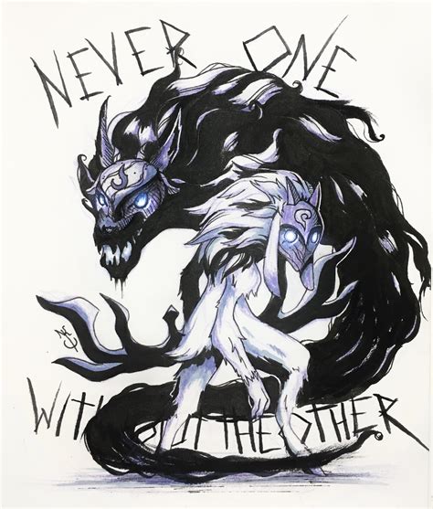Never One Without The Other Kindred Fanart By Me Rkindred