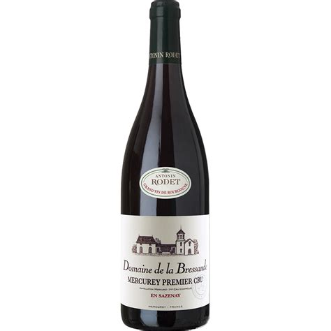 Dom De La Bressande Mercurey Rouge Er Cru En Sazenay Total Wine More