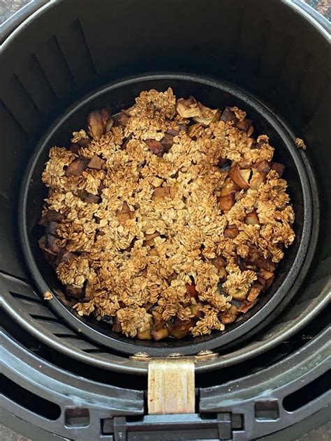 Air Fryer Apple Crisp Melanie Cooks