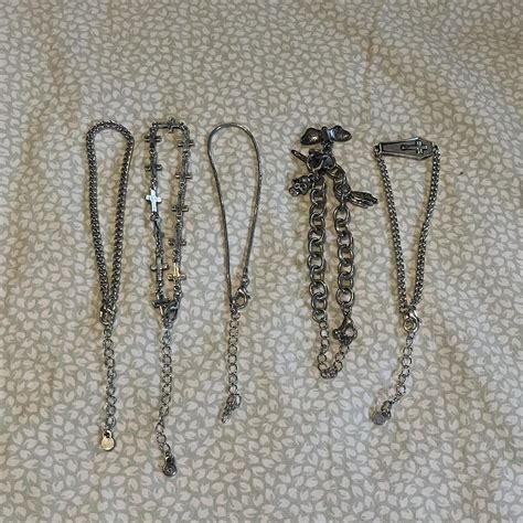 5 Pack Hot Topic Bracelets This Listing Is To Buy Depop