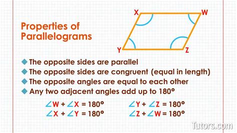 The Ultimate Guide To Properties Of Parallelograms Worksheet Answers