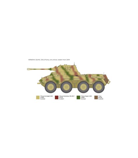 6572 Sdkfz 2342 Puma Italeri Scale 135