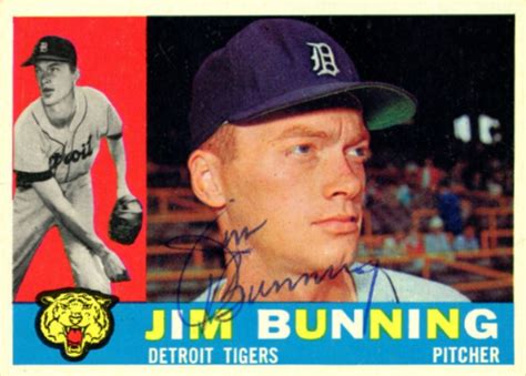 Jim Bunning Autographs And Memorabilia Sports Baseball