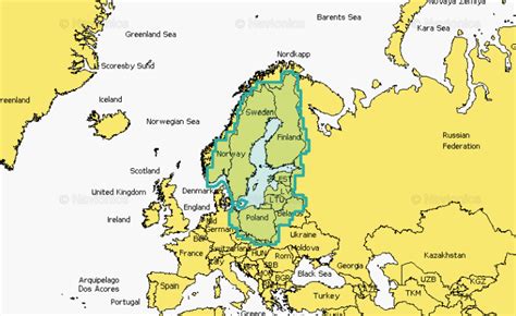 Navionics chart Large - Baltic Sea | Crews Navigation