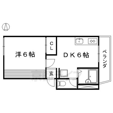 エステートシバタ 京都府京都市北区大宮玄琢北町 45万円／1dk 洋6 Dk6／28㎡｜賃貸物件賃貸マンション・アパート・一戸建て