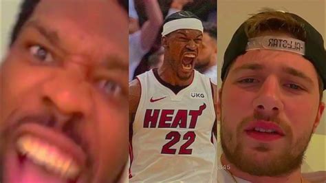 Nba Players React To Jimmy Butler 42 Points Vs Milwaukee Bucks Game 5😳