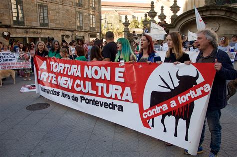 Manifestaci N Antitouradas En Pontevedra Praza P Blica