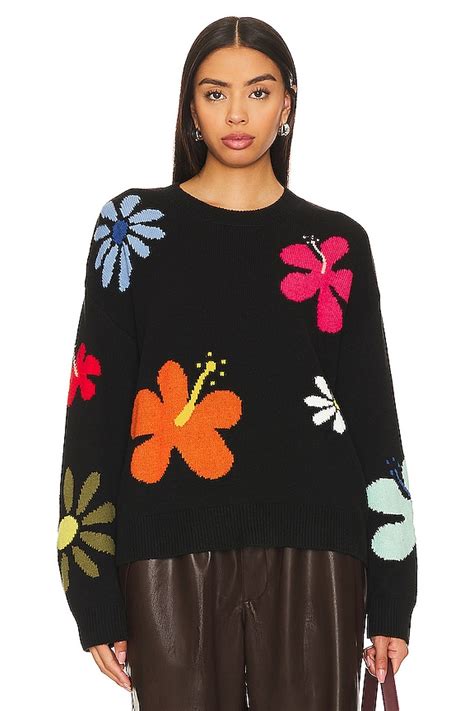 Rails Zoey Sweater In Hibiscus Multi Revolve