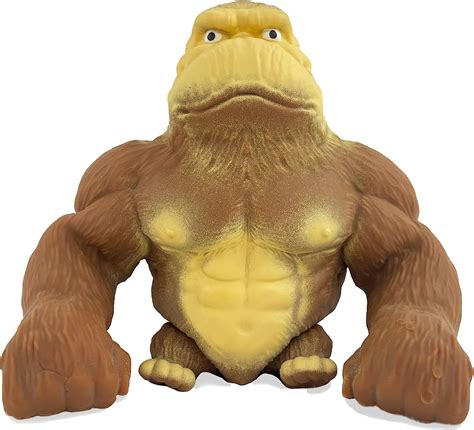 Jgpye Squishy Gorilla Monkey Toy Anime Figurine Latex