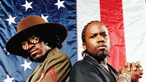 Download Outkast Big Boi Andrei 3000 American Flag Photoshoot Wallpaper