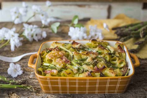 Pasta Al Forno Con Asparagi E Prosciutto Cotto Ricetta Agrodolce