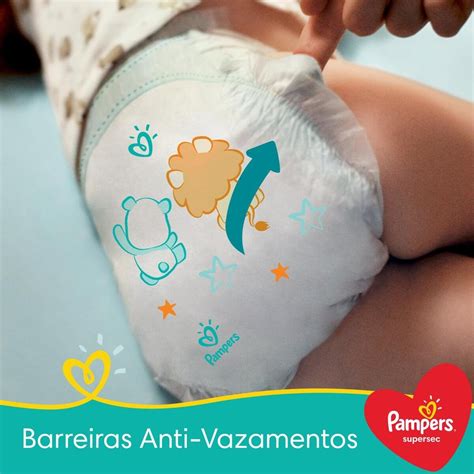 Fralda Pampers Supersec Xg 40 Unidades Pelo Menor Preço Droga Raia