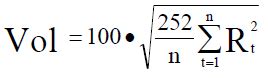 How Is Realized Volatility Calculated