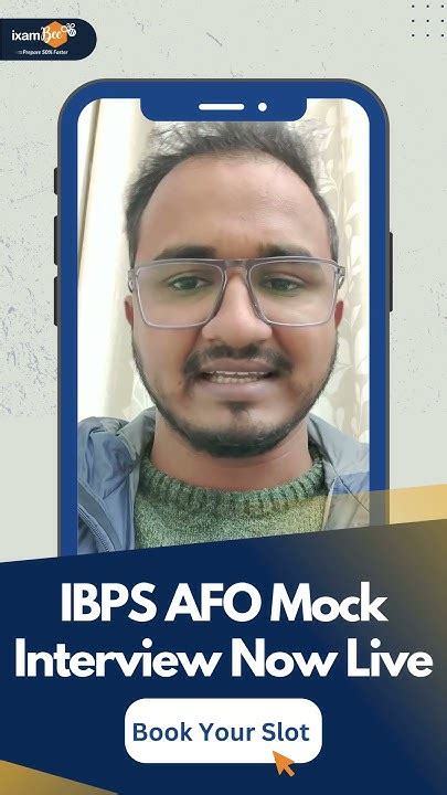 Ibps Afo Mock Interview Is Live Book Your Slot Now Ibpsafo Ibps