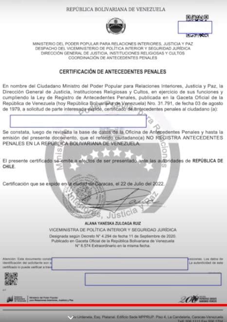 C Mo Solicitar El Certificado De Antecedentes Penales En Venezuela