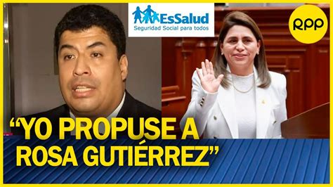 Ministro De Trabajo “yo Propuse A Rosa Gutiérrez No Ha Sido Acusada