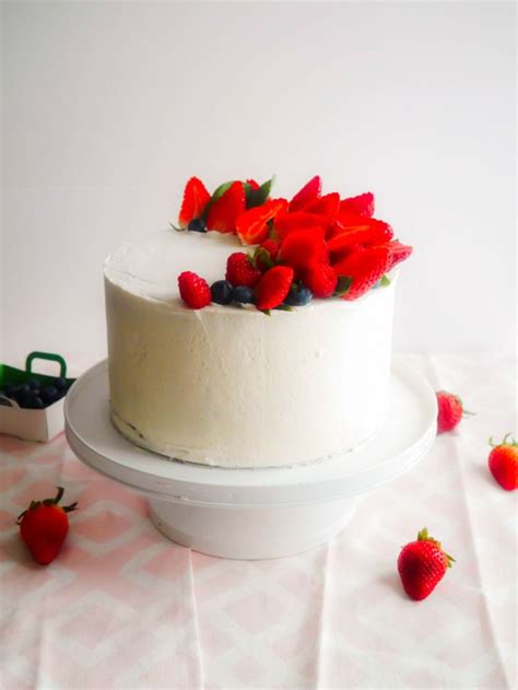 Torte Bellissime Torta Forma Rotonda Con Fragole Decorazione Torta