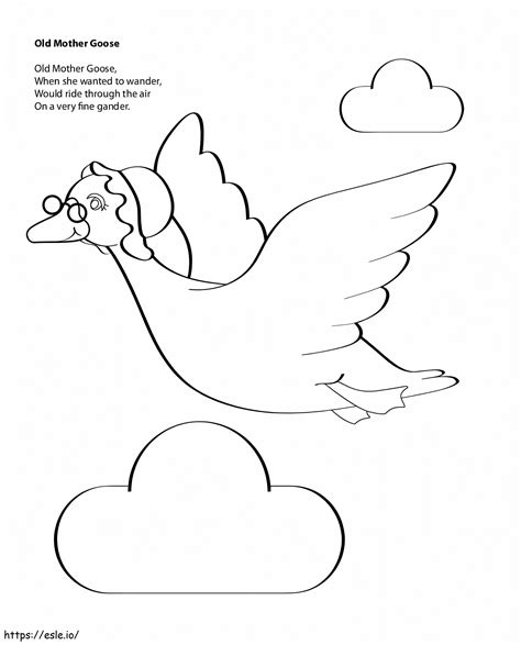 Mother Goose 9 coloring page