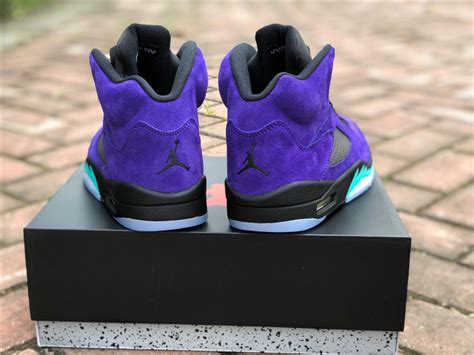 Authentic Air Jordan 5 Alternate Grape” Sirsneakercn