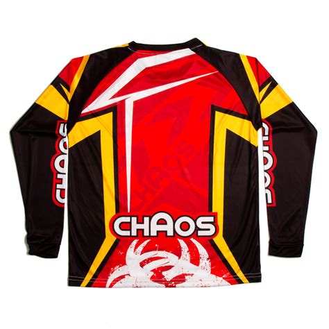 Chaos Kids Off Road Motocross Shirt Red