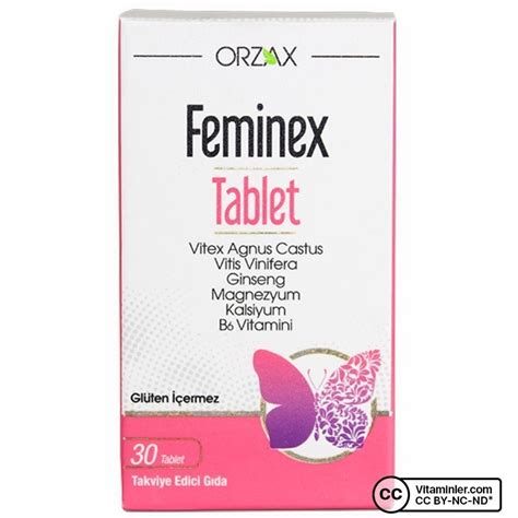Orzax Feminex 30 Tablet - Kompleks Mineraller