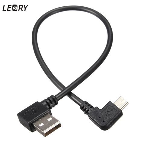 Купить 25 см 90 градусов угловой кабель мини USB на мини-USB 2, 0 для ...