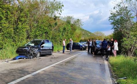 Te Ka Nesre A Kod Mostara U Estvovala Etiri Putni Ka Vozila N