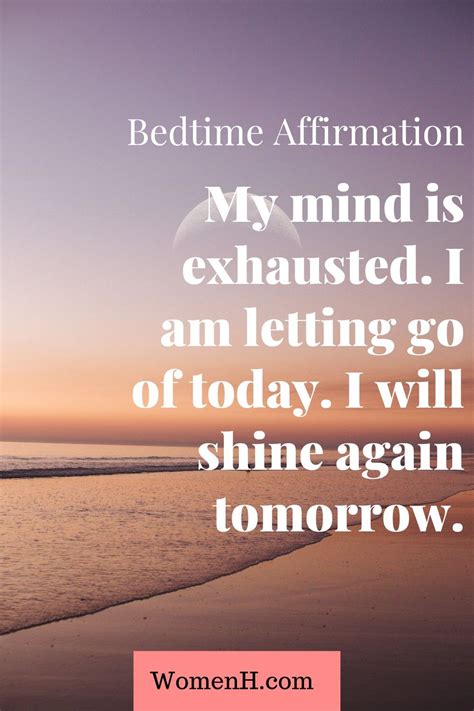 Positive Sleep Affirmations For A Peaceful Night Artofit