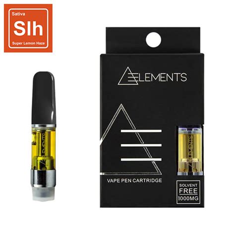 Elements Thc Vape Cartridge Mg Super Lemon Haze My Grams