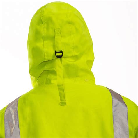 Tingley High Visibility Rain Jacket With Hood U Ansi Class 3 2xl