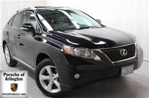 Find Used 2010 Lexus Rx 350 Leather Black Awd Navigation Rear Camera