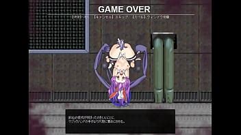 Linda dama teniendo sexo con hombres monstruos en el video del juego hentai erótico de acción de