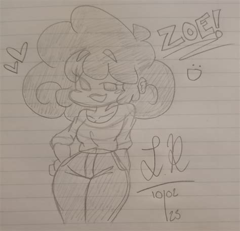 Little Zoe Doodle By Xxberrybombxx On Deviantart