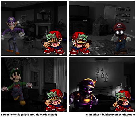 Secret Formula (Triple Trouble Mario Mixed) - Comic Studio