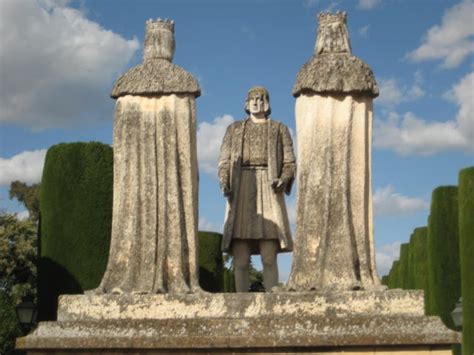 Columbus Meets Ferdinand And Isabella In Cordoba Spain Ap European