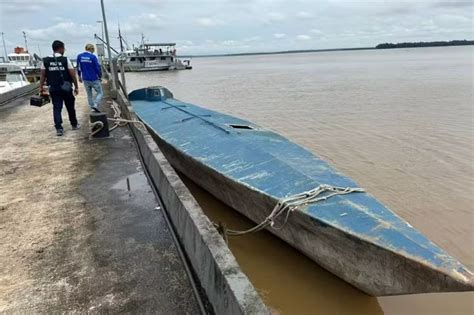 Submarino no PA embarcação foi feita de maneira artesanal mas