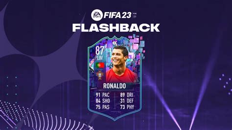 Cristiano Ronaldo Flashback SBC Leaked In FIFA 23 Official Stats