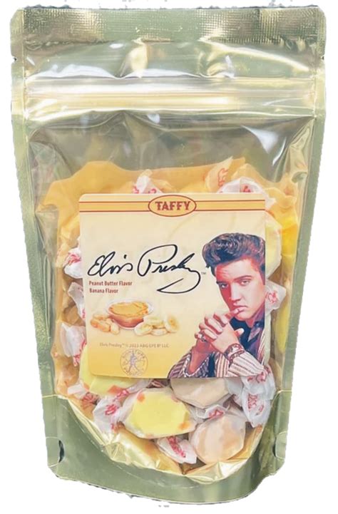 Elvis Peanut Butter And Banana Taffy Lansky Bros