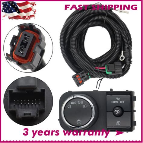 Fog Light Wiring Harness Switch Fit For 07 14 Chevy Silverado 07 13 Gmc Sierra Ebay