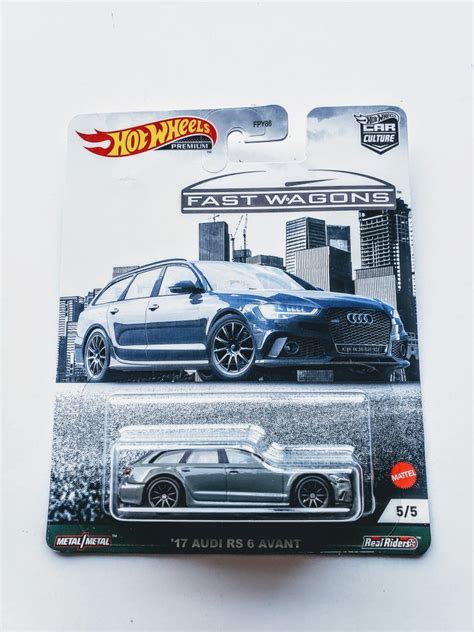 Hot Wheels Fast Wagons Of Audi RS Avant GRJ At JTC Collectibles Hot Wheels