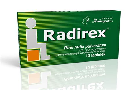 Radirex tabletki lek bez recepty Przewód pokarmowy biegunki i