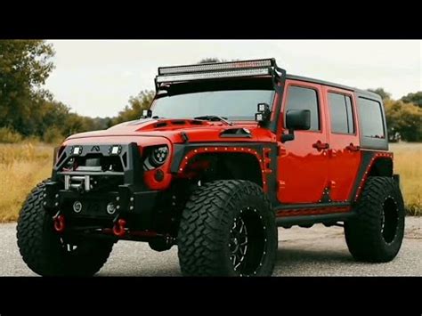 The Red Terminator Jeep Wrangler Killer Modification Youtube