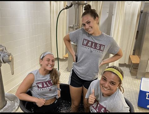 Bradley Shower Poles In A Women S Soccer Locker Room Picture From Instagram R Communalshowers