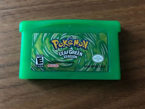 Pokemon Leaf Green Original Gameboy Advance S 407828761 ᐈ Köp på