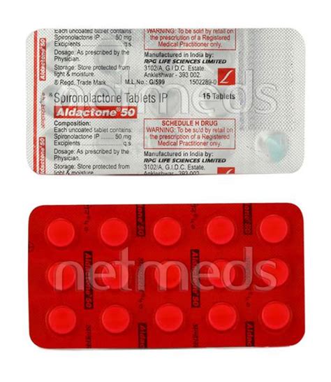 Aldactone Mg Tablet S Buy Medicines Online At Best Price From