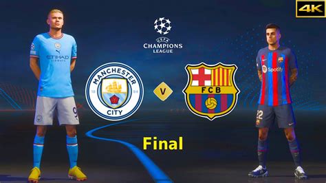 FIFA 23 MANCHESTER CITY vs FC BARCELONA Ft João Cancelo UEFA