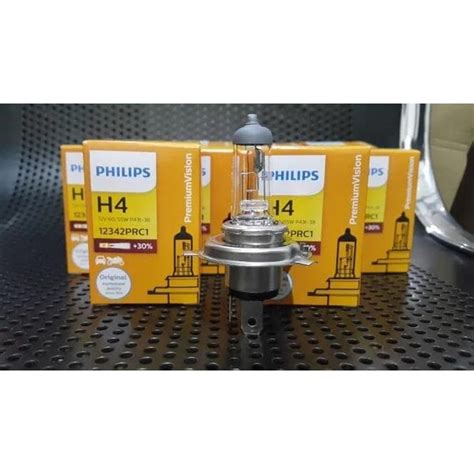 Jual Dop H4 Bohlam Lampu Philips 12Volt 60 55 Harga 1pc Shopee Indonesia