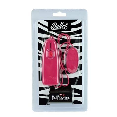 Vibrador Bullet Hot Flowers Rosa Desejo Oculto